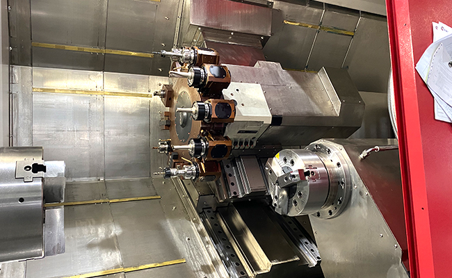Dual Spindle Power Turret