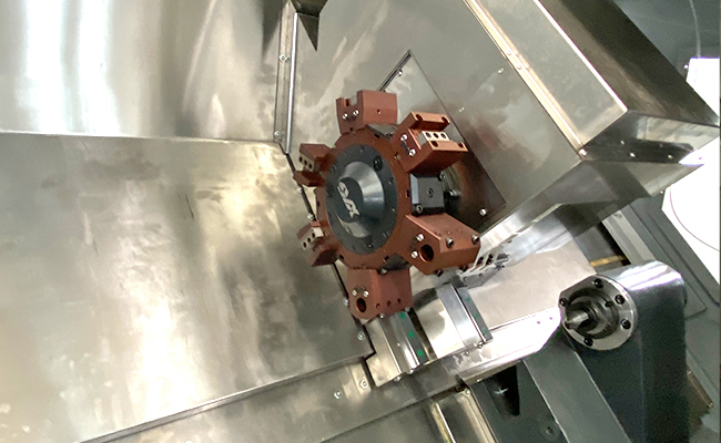 With Y-axis Servo Powered turret